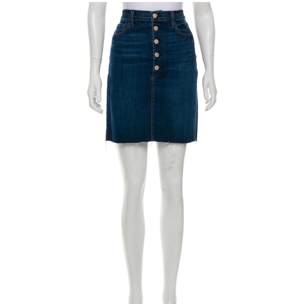 J Brand Blue denim mini skirt size 27